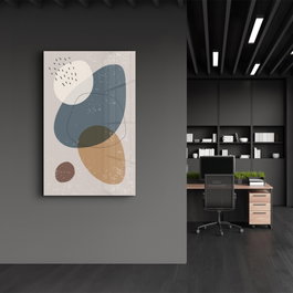 Wallity Pintura Decorativa de Vidrio Templado 46 x 72 cm